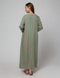 St. Yves Long Sleeve Maxi Dress Stripe Vito