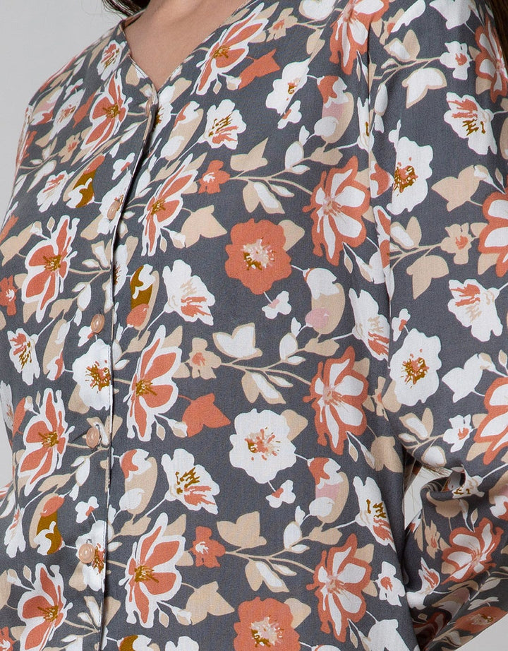 St. Yves Long Sleeve Pyjama Pants Sun Leaves