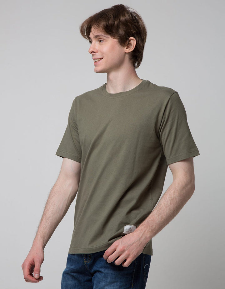 American Jeans Short Sleeve T-Shirt Basic Woven Label