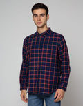 Cole Tricolor Kemeja Woven Pria