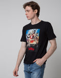T Zone Short Sleeve T-Shirt Print Ultraman Print Discharge