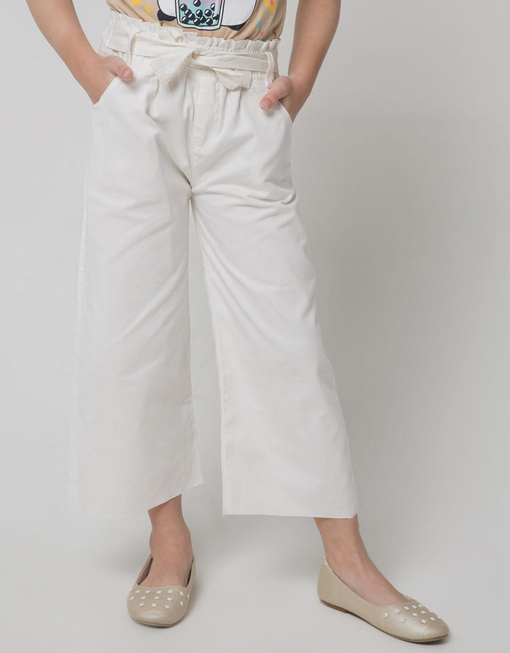 Little M Long Pants Paperbag With Belt