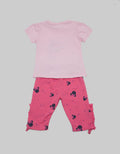 Disney Top - Bottom Set Minnie Rok Aplikasi 3D