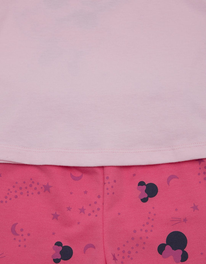 Disney Top - Bottom Set Minnie Rok Aplikasi 3D