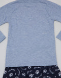 Kidz Too Sleepwear Print Lets Play Foot Boys