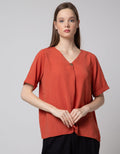 St. Yves Levent Creepe Blouse Wanita