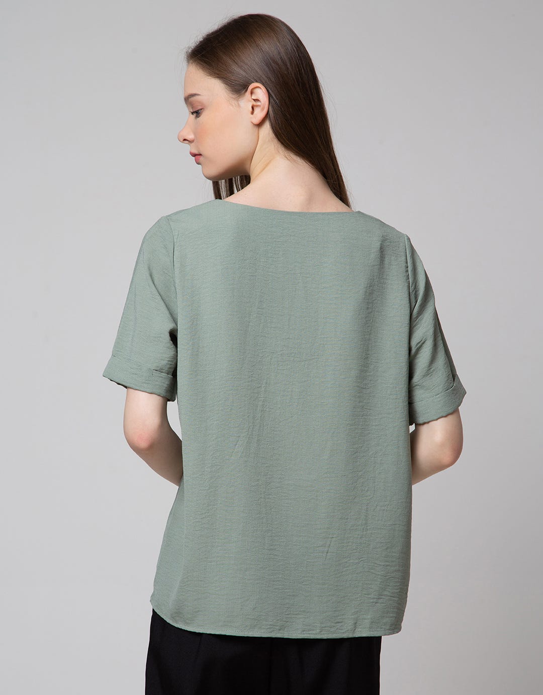 St. Yves Levent Creepe Blouse Wanita