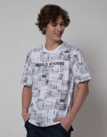 T Zone Short Sleeve T-Shirt Print Theme Survival Transfer - World Is Yours