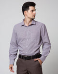 Cole Small Dot Texture Kemeja Pria