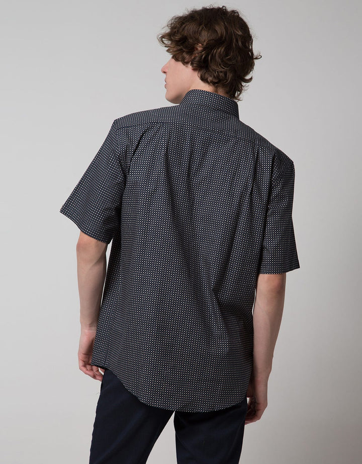 Cole Regular Print Kemeja Pria