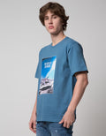 T Zone Short Sleeve T-Shirt Sky