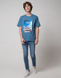 T Zone Short Sleeve T-Shirt Sky