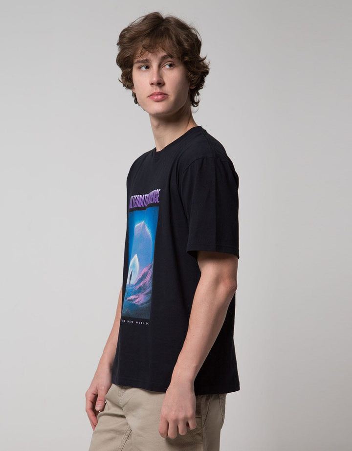 T Zone Short Sleeve T-Shirt Universe