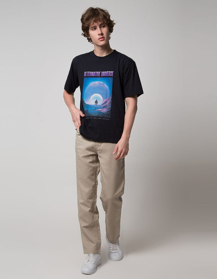 T Zone Short Sleeve T-Shirt Universe