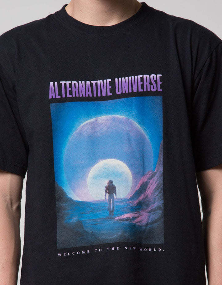 T Zone Short Sleeve T-Shirt Universe