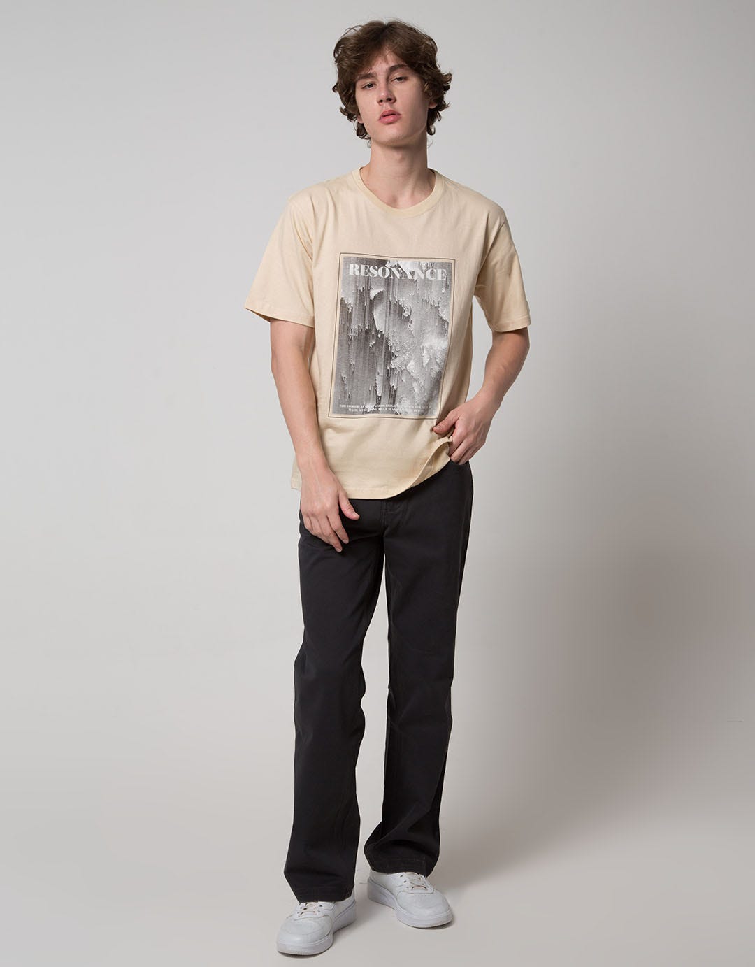 T Zone Short Sleeve T-Shirt Photoprint Resonance