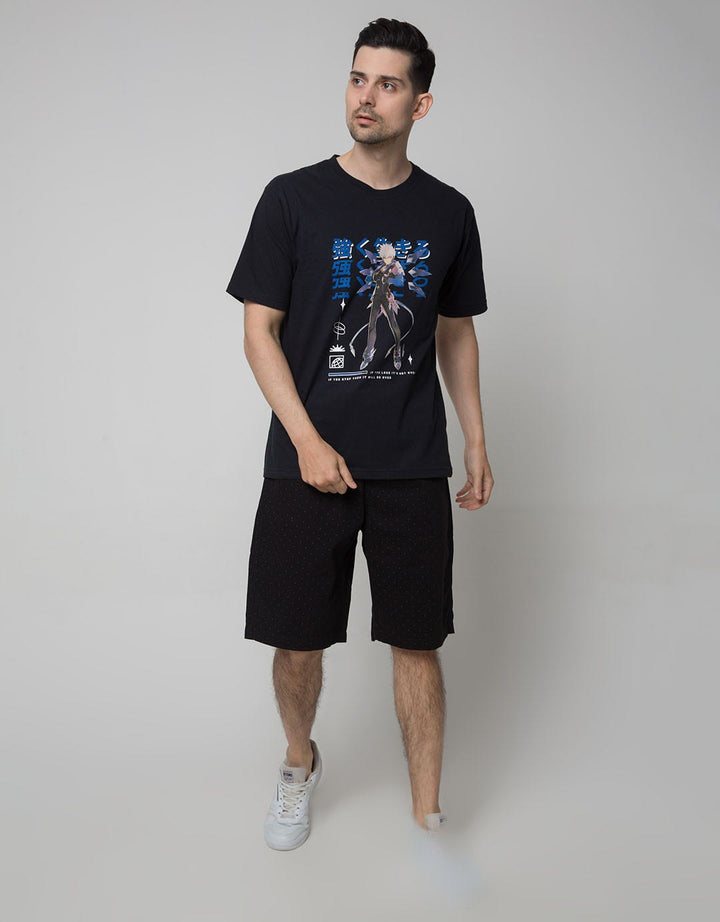 T Zone Theme Anime Photo Kaos Pria