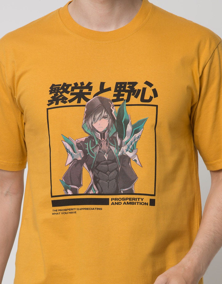 T Zone Short Sleeve T-Shirt Theme Anime 3 Prosperity