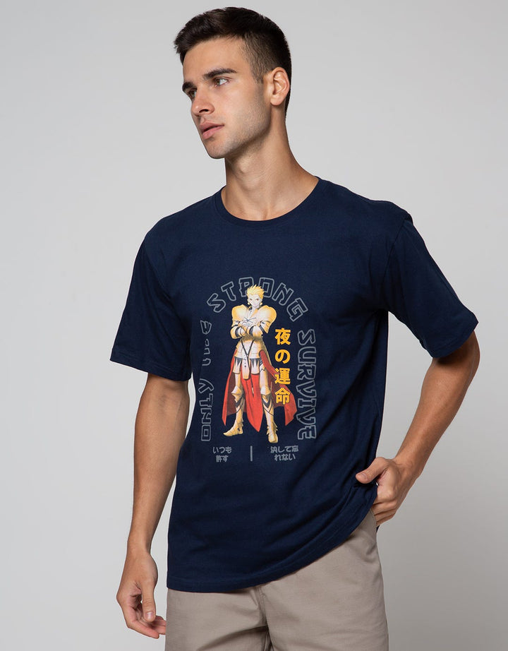 T Zone Short Sleeve Strong Survive T-Shirt