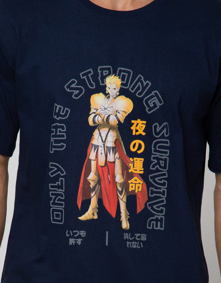 T Zone Short Sleeve Strong Survive T-Shirt