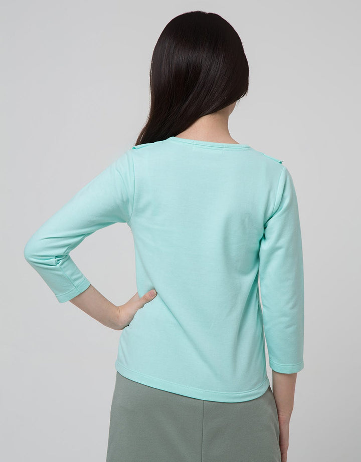 Aero Long Sleeve T-Shirt Bottom Geber Screen Printing Nonik