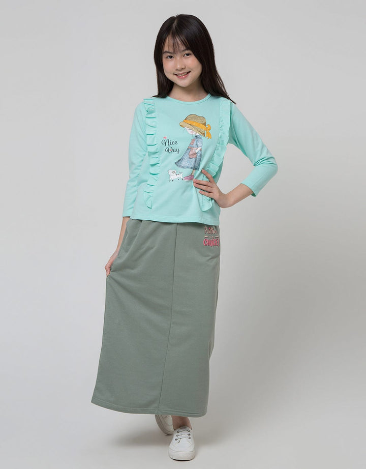 Aero Long Sleeve T-Shirt Bottom Geber Screen Printing Nonik