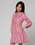 Aero Corduray Midi Dress for Girls