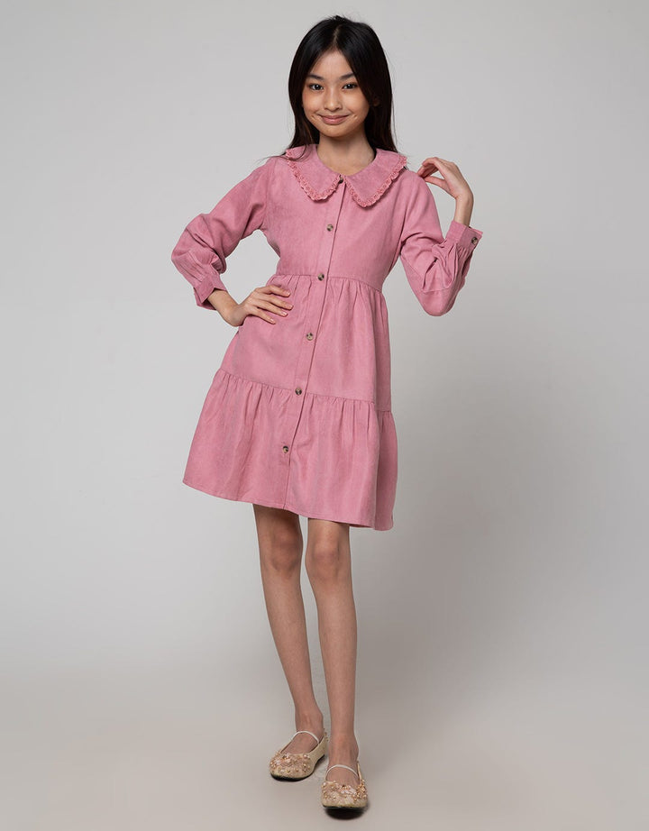 Aero Corduray Midi Dress for Girls