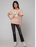 Aero Denim Long Pants Embroidered Unicorn Knee