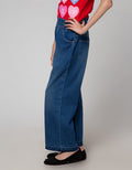 Nevada Denim Long Pants Wash Wide Leg