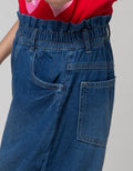 Nevada Denim Long Pants Wash Wide Leg