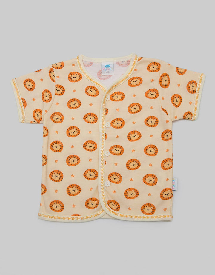 Pipiniko Baju Pendek Full Print Lion