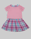Pipiniko Top Bottom Set Skirt Kotak