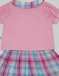 Pipiniko Top Bottom Set Skirt Kotak