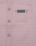 Pipiniko Short Sleeve Shirt Textured