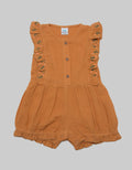Pipiniko Romper Newborn Crinkle Cotton