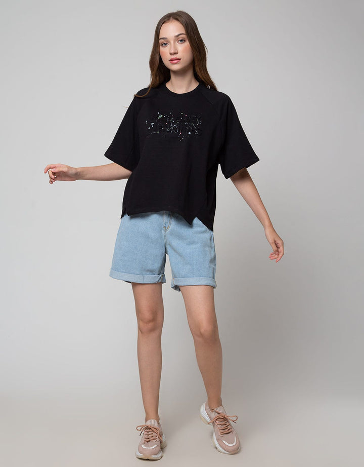 Nevada Terry Embossed Priceless Memories Sweatshirt