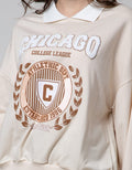 Nevada Sweatshirt Polo Neck Chicago