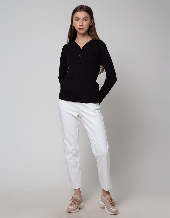 Nevada Sweatshirt Rib With Ribbon