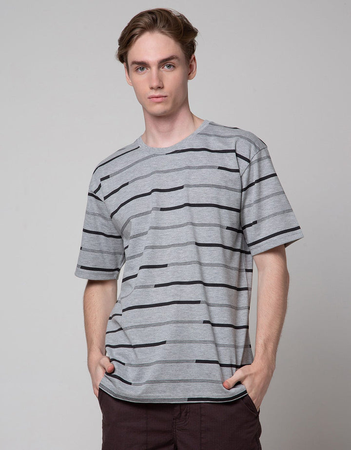Cole Changed Color Stripes Men's T-Shirt