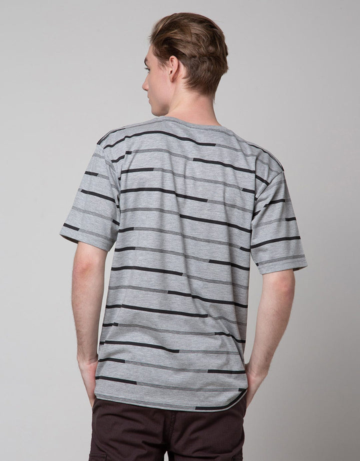 Cole Changed Color Stripes Men's T-Shirt