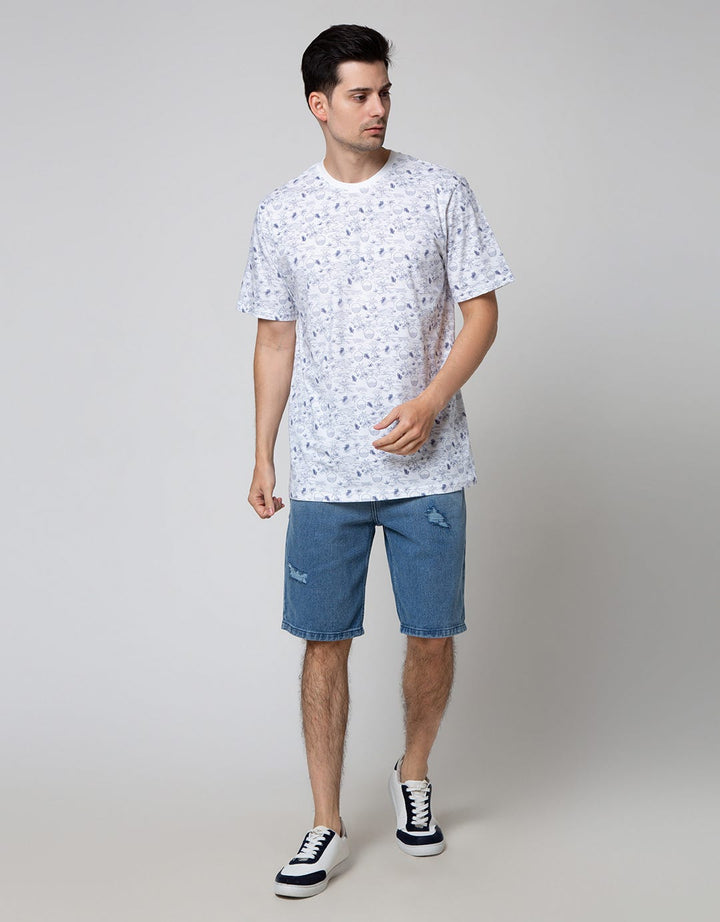 Cole Short Sleeve T-Shirt Allover Beach