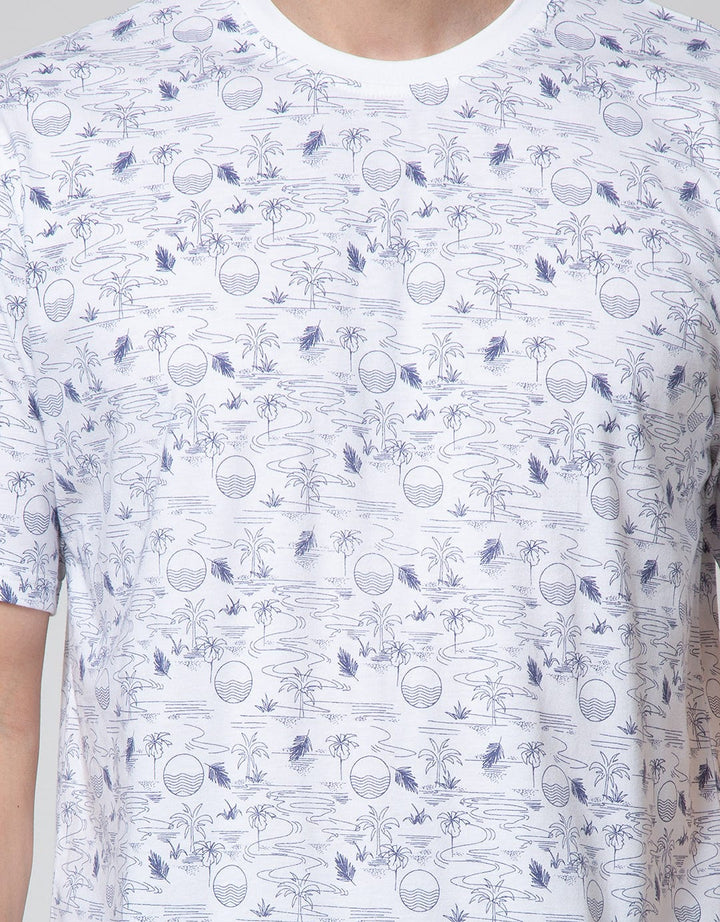 Cole Short Sleeve T-Shirt Allover Beach