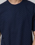 Cole Short Sleeve T-Shirt With Mini Print Allover Dots