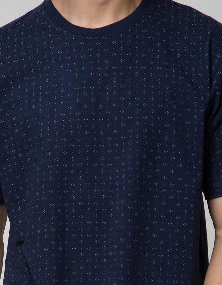 Cole Short Sleeve T-Shirt With Mini Print Allover Dots
