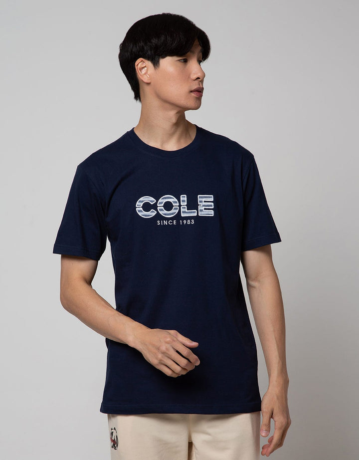 Cole Short Sleeve T-Shirt With Cole Applique