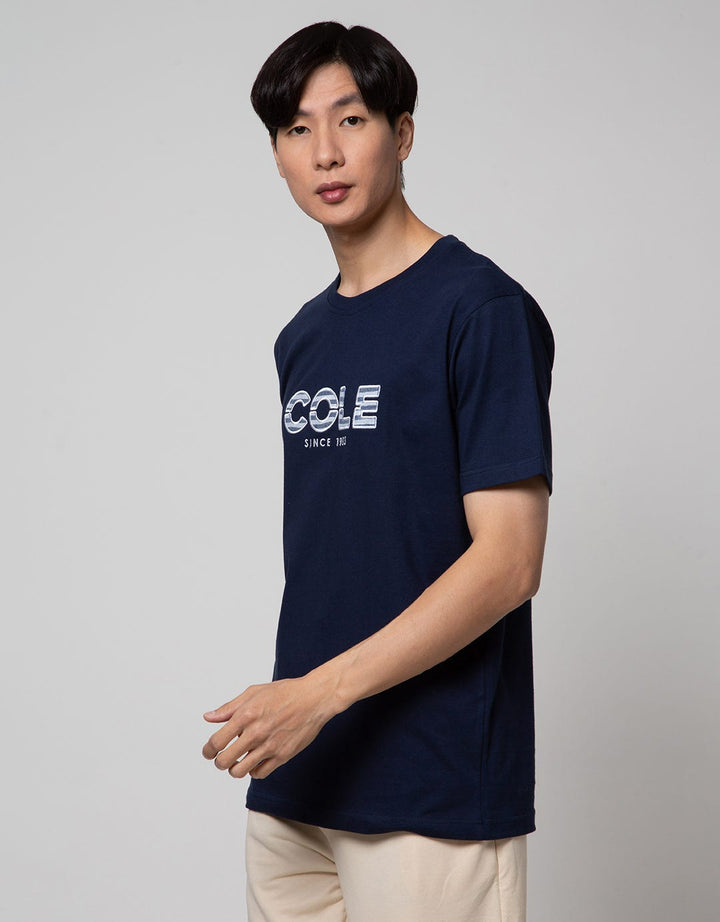 Cole Short Sleeve T-Shirt With Cole Applique