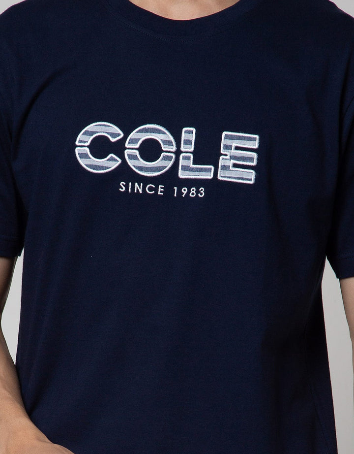 Cole Short Sleeve T-Shirt With Cole Applique