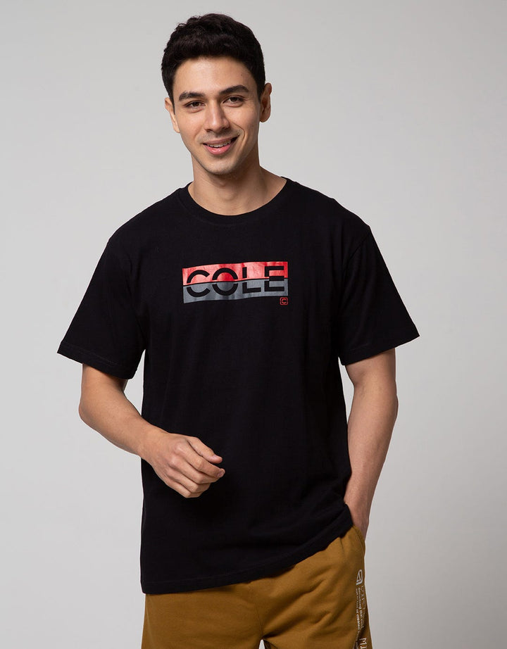 Cole Block Background Kaos Pria
