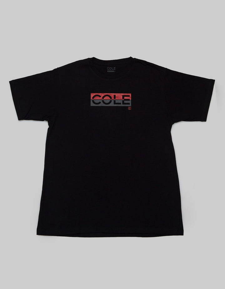 Cole Short Sleeve T-Shirt Cole Block Background
